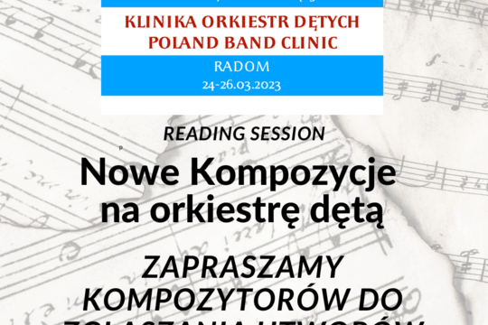 Zdjęcie do artykułu zatytułowanego Nabór polskich kompozycji na reading session.